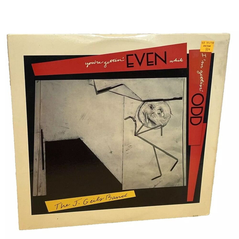 You're Gettin' Even While I'm Gettin' Odd (Vinyl, 1984) EMI America SJ-17137 VG+